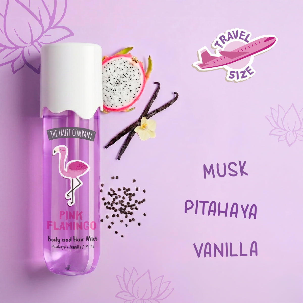 BODY & HAIR MIST PINK FLAMINGO 90 ML