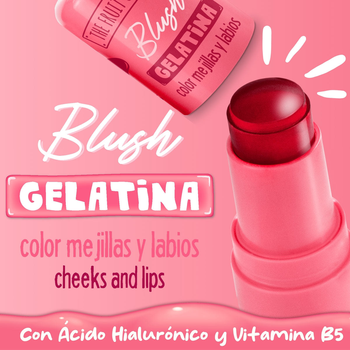 Blush Gelatina Sandía para labios y mejillas
