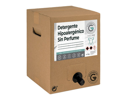 DETERGENTE LAVADORA HIPOALERGÉNICO SIN PERFUME 15Kg