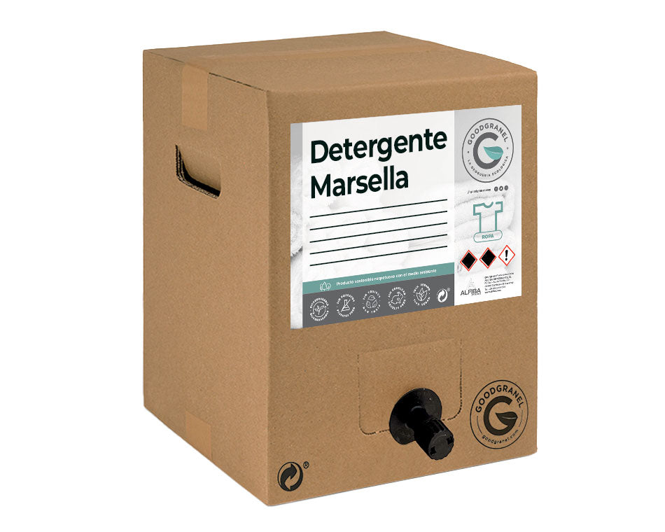 DETERGENTE LAVADORA MARSELLA 15Kg
