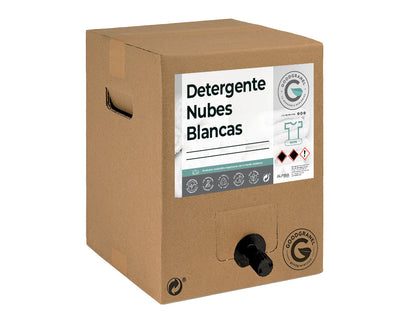 DETERGENTE LAVADORA NUBES BLANCAS 15 Kg