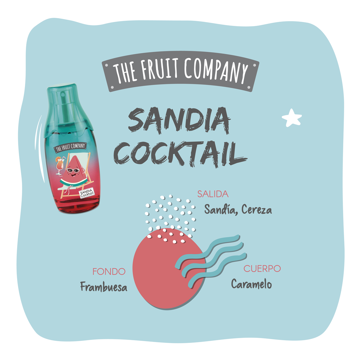 COLONIA SANDÍA COCKTAIL SUMMER 40 ML