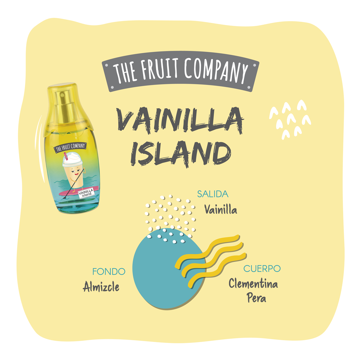 COLONIA VAINILLA ISLAND SUMMER 40 ML