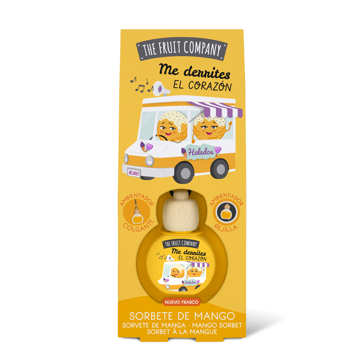 AMBI. COCHE COLGANTE C/PINZA MANGO