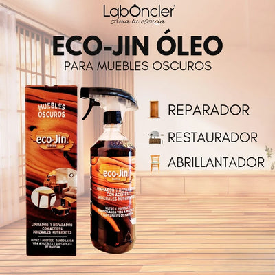 ECO-JIN ÓLEO 750ML - Madera Oscura