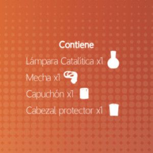 LÁMPARA CATALÍTICA MOSAICO AMANECER 200ML