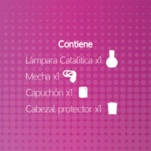 LÁMPARA CATALÍTICA MOSAICO RODOLITA 200ML