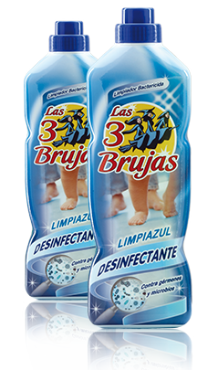 Limpiazul Desinfectante Las 3 Brujas