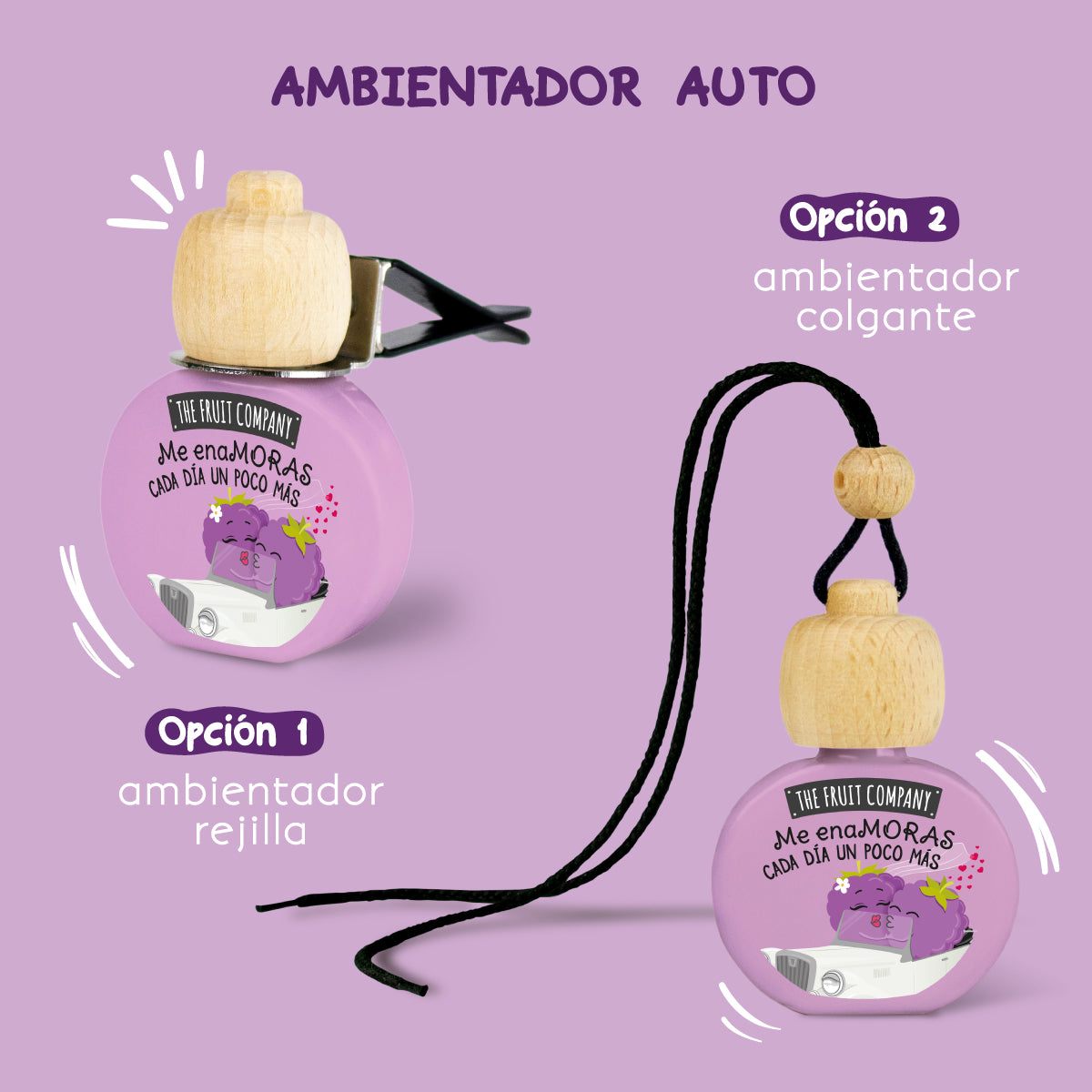 AMBI. COCHE COLGANTE C/PINZA MORAS