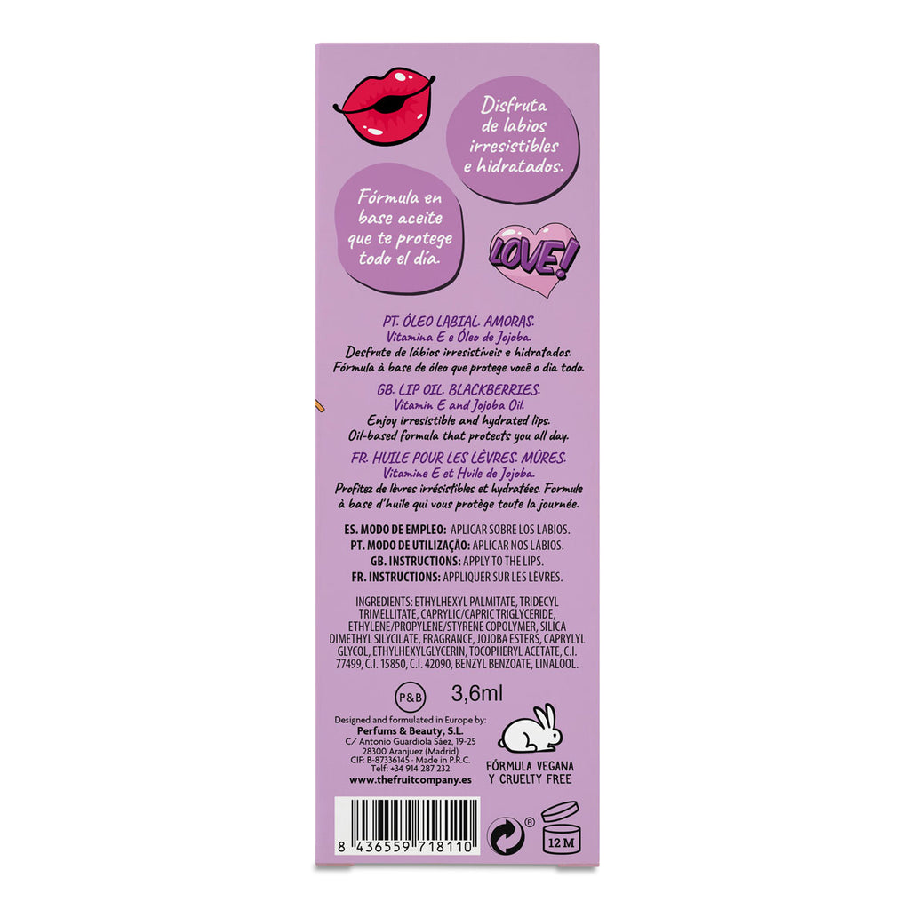 Aceite Labial Moras