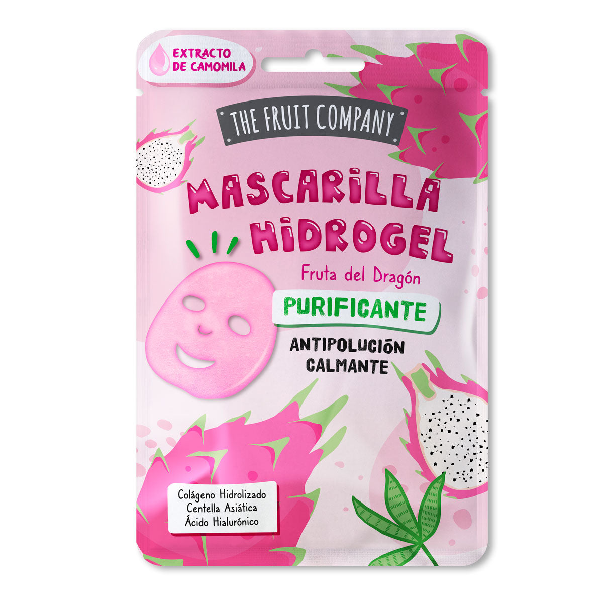 Mascarilla Facial Hidrogel Fruta del Dragón